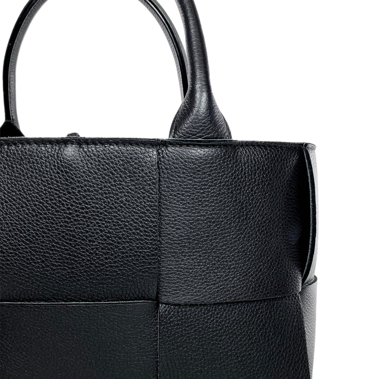 Bottega Veneta Black Mini Arco Tote Bag
