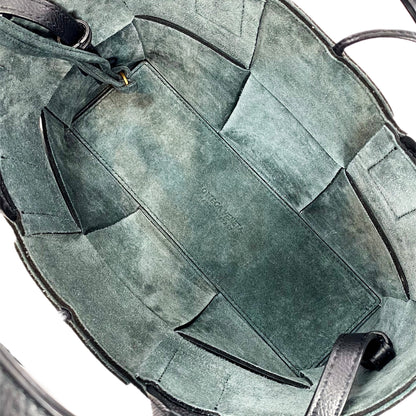 Bottega Veneta Black Mini Arco Tote Bag