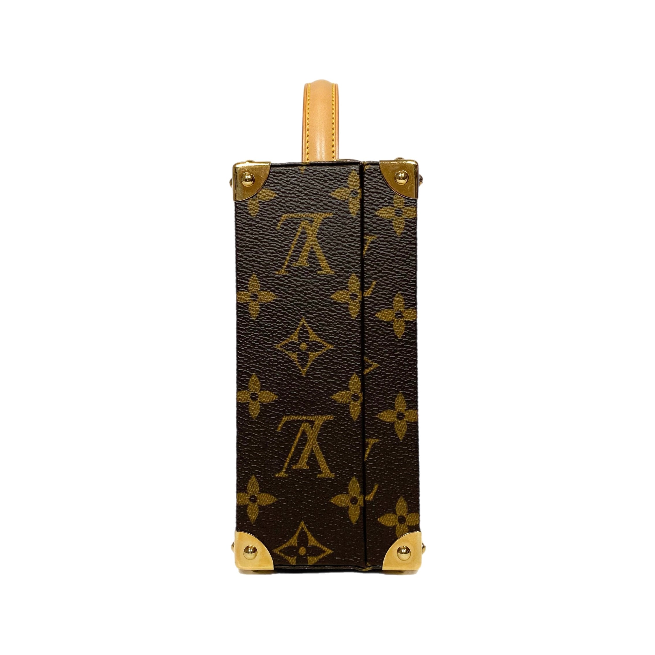 LOUIS VUITTON ストラップ付きアクセサリーBOX付き Louis Vuitton x Takashi Murakami Flower Head Monogram Jewelry Box