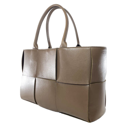 Bottega Veneta Taupe Arco Tote