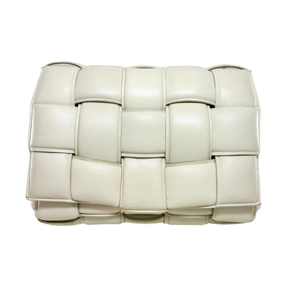 Bottega Veneta White Padded Cassette Bag