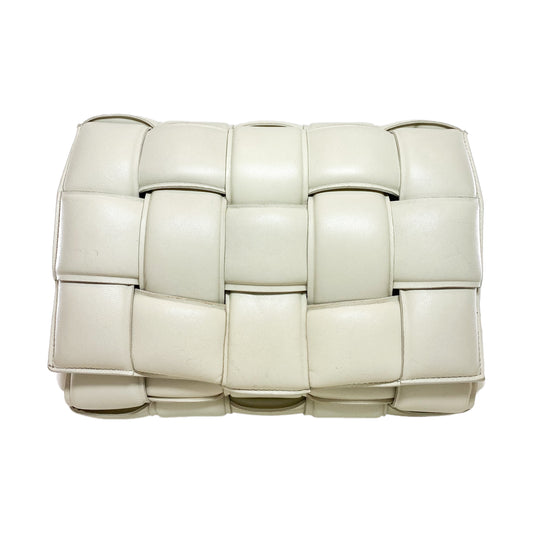 Bottega Veneta White Padded Cassette Bag