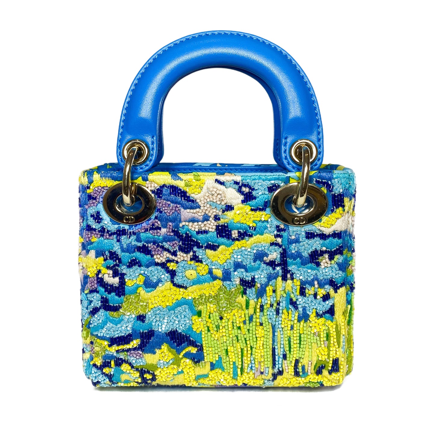 Dior Multicolor Beaded Micro Lady Dior