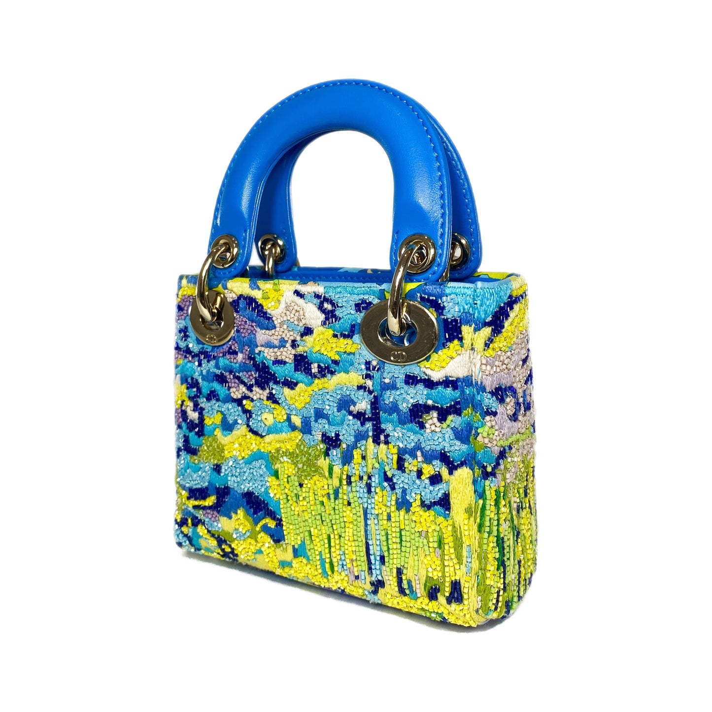 Dior Multicolor Beaded Micro Lady Dior