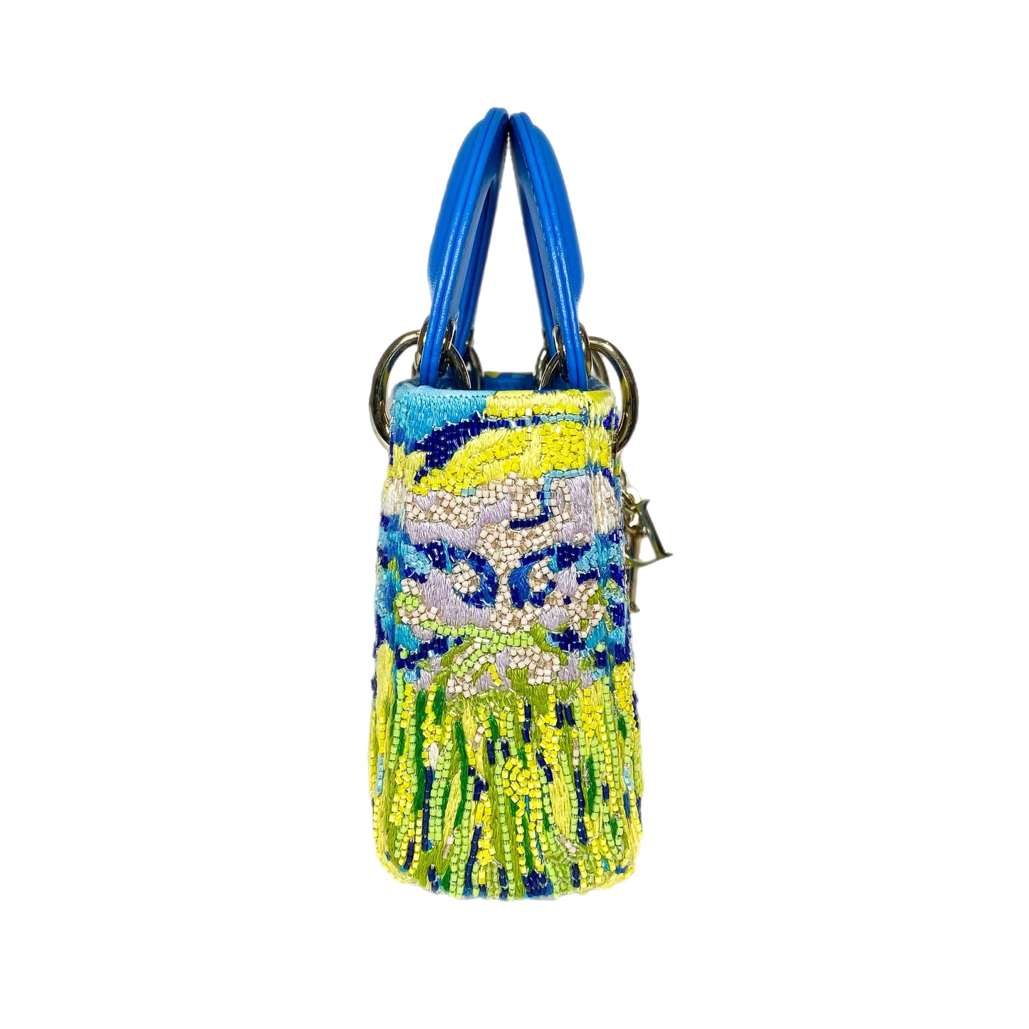 Dior Multicolor Beaded Micro Lady Dior