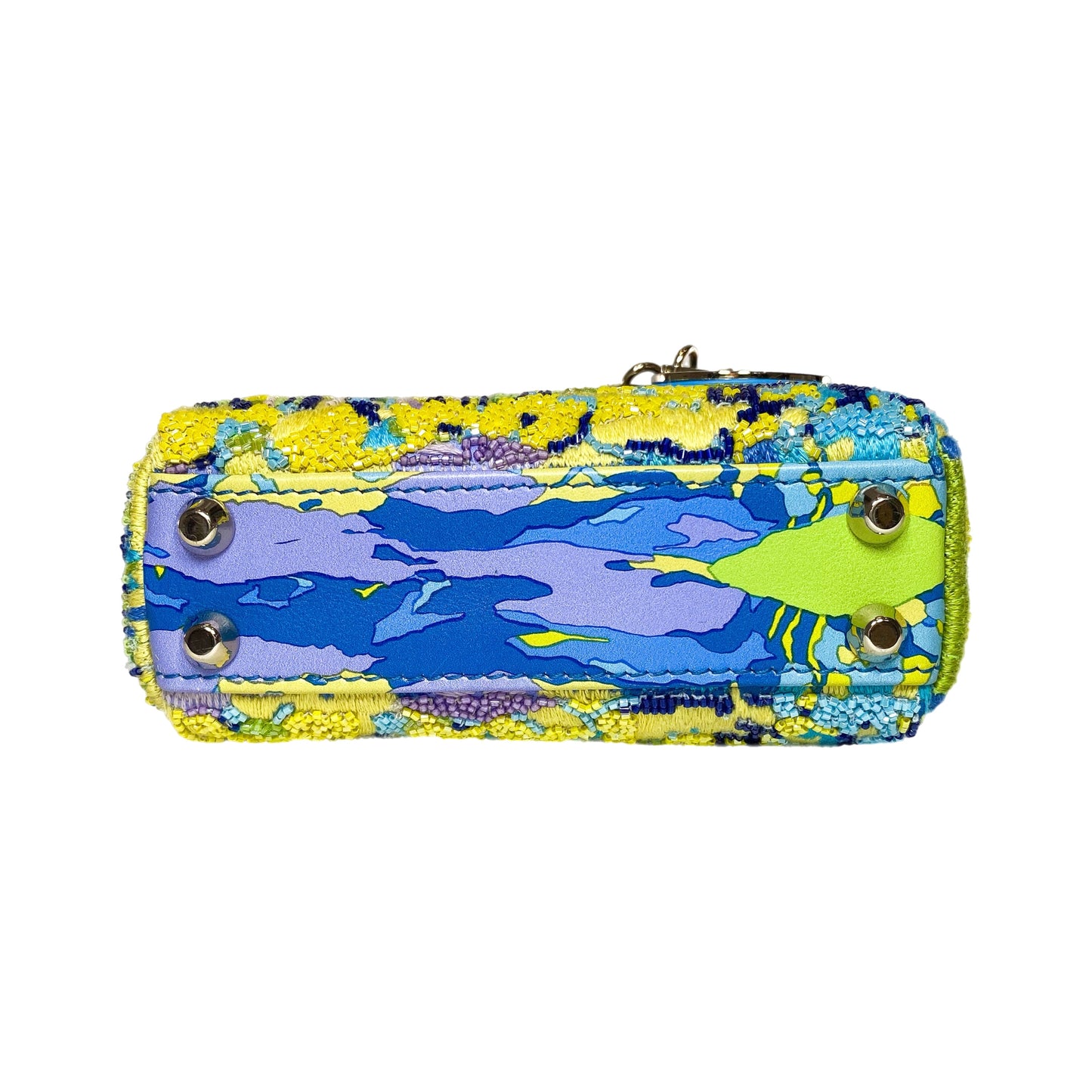 Dior Multicolor Beaded Micro Lady Dior