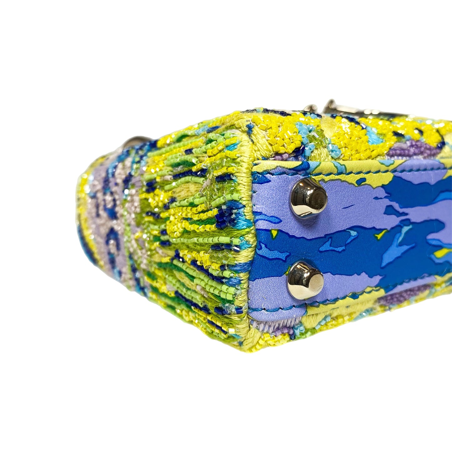 Dior Multicolor Beaded Micro Lady Dior