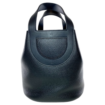 Hermes In-The-Loop 23 Black Clemence Palladium Hardware