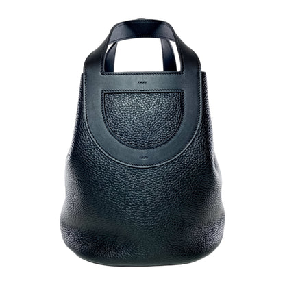 Hermes In-The-Loop 23 Black Clemence Palladium Hardware