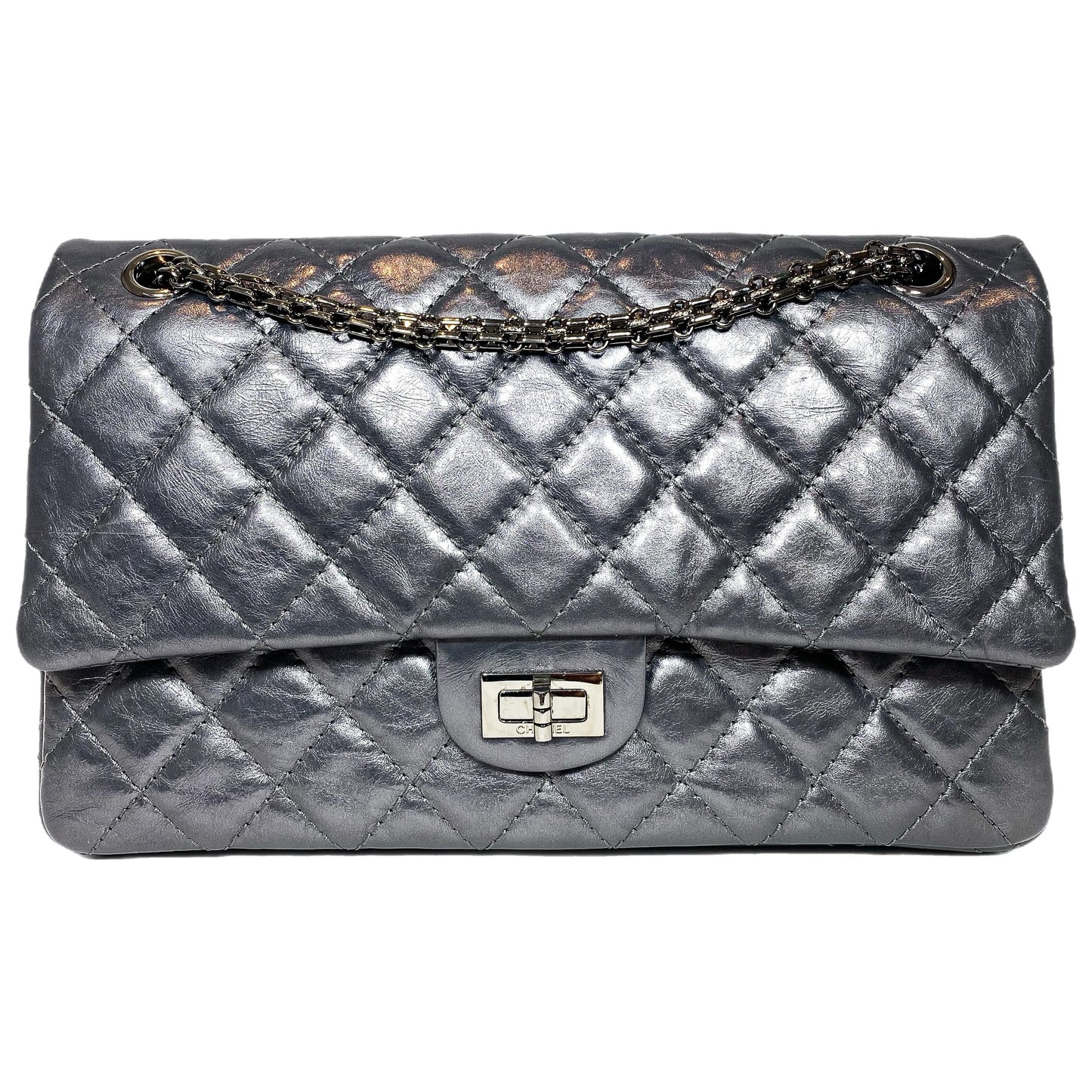 Chanel Gray Reissue Flap Bag