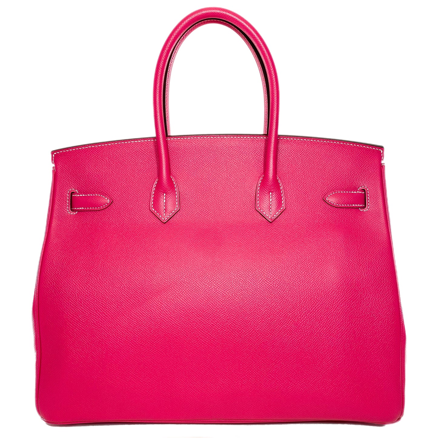 Hermes Birkin 35 Rose Tyrien Epsom Palladium Hardware