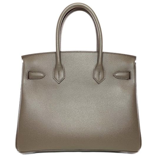 Hermes Birkin 30 Etain Epsom Palladium Hardware