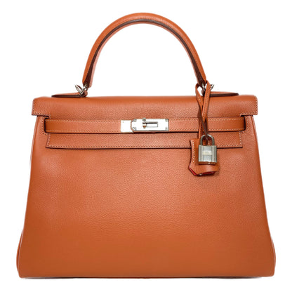 Hermes Kelly 32 Verso Blush Rose Jaipur Evercolor Palladium Hardware