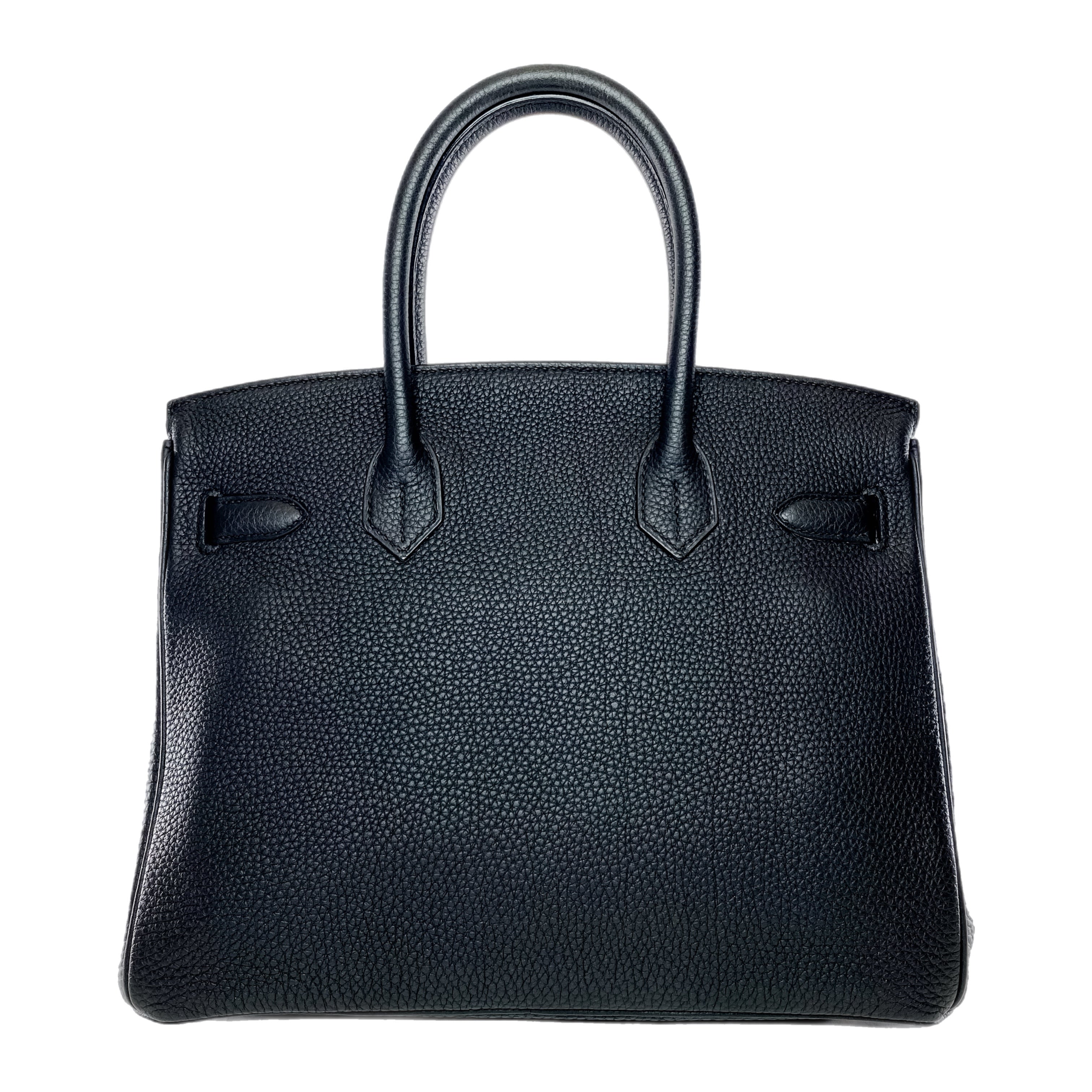 Hermes Birkin 30 Black Togo Gold Hardware