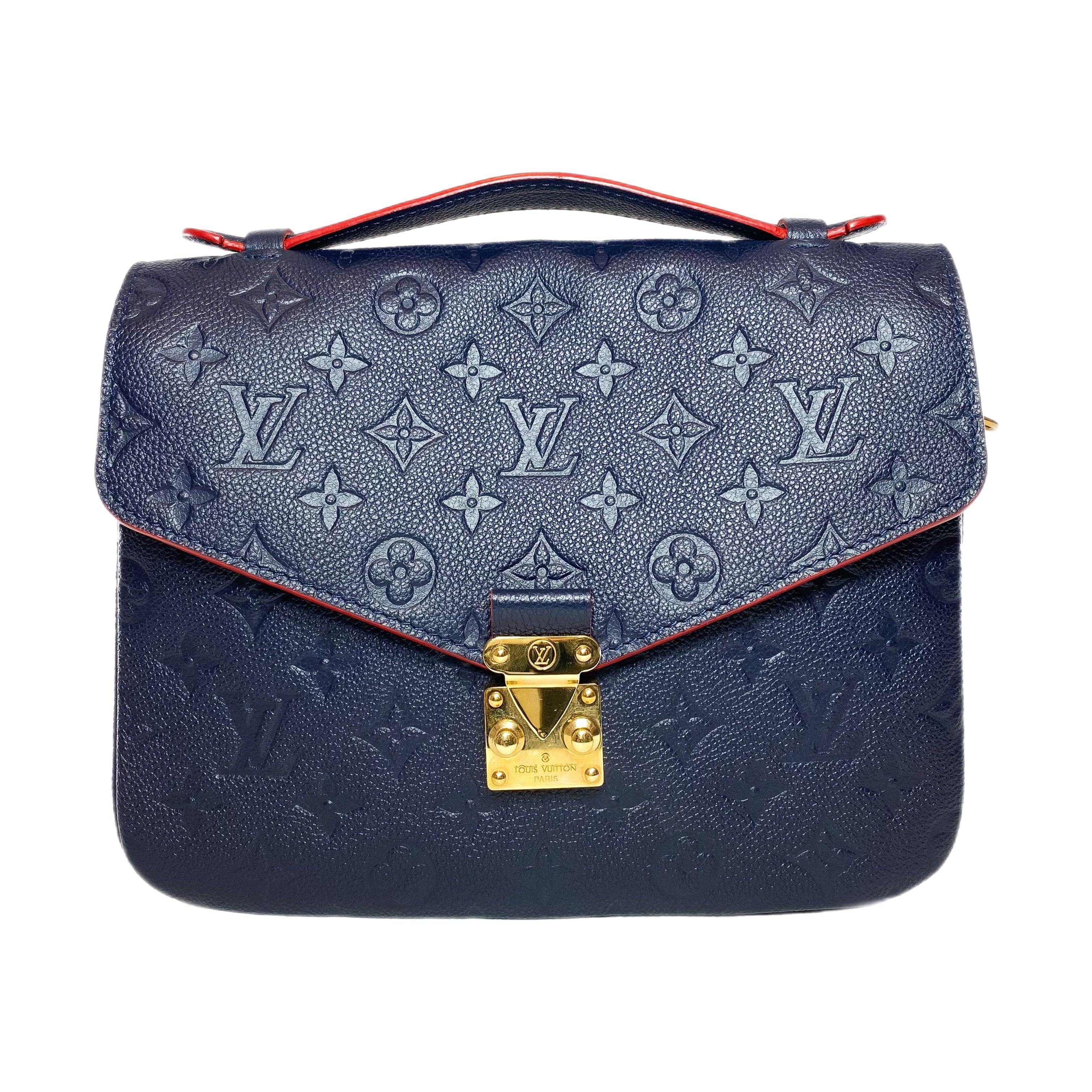 Louis Vuitton Marine Rouge Empreinte Metis Pochette