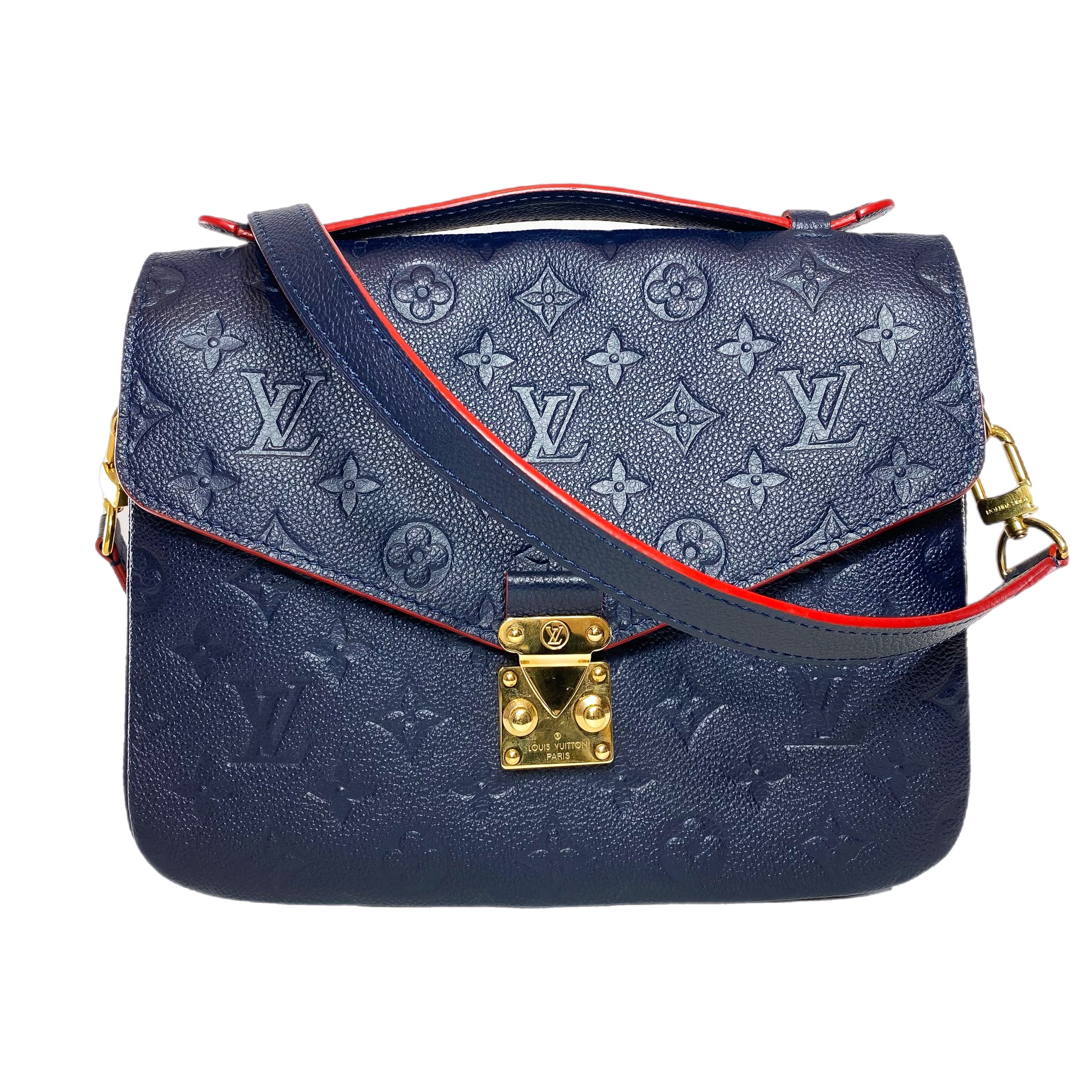 Louis Vuitton Marine Rouge Empreinte Metis Pochette