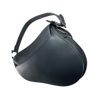 Dior Black Ultramatte Saddle Bag
