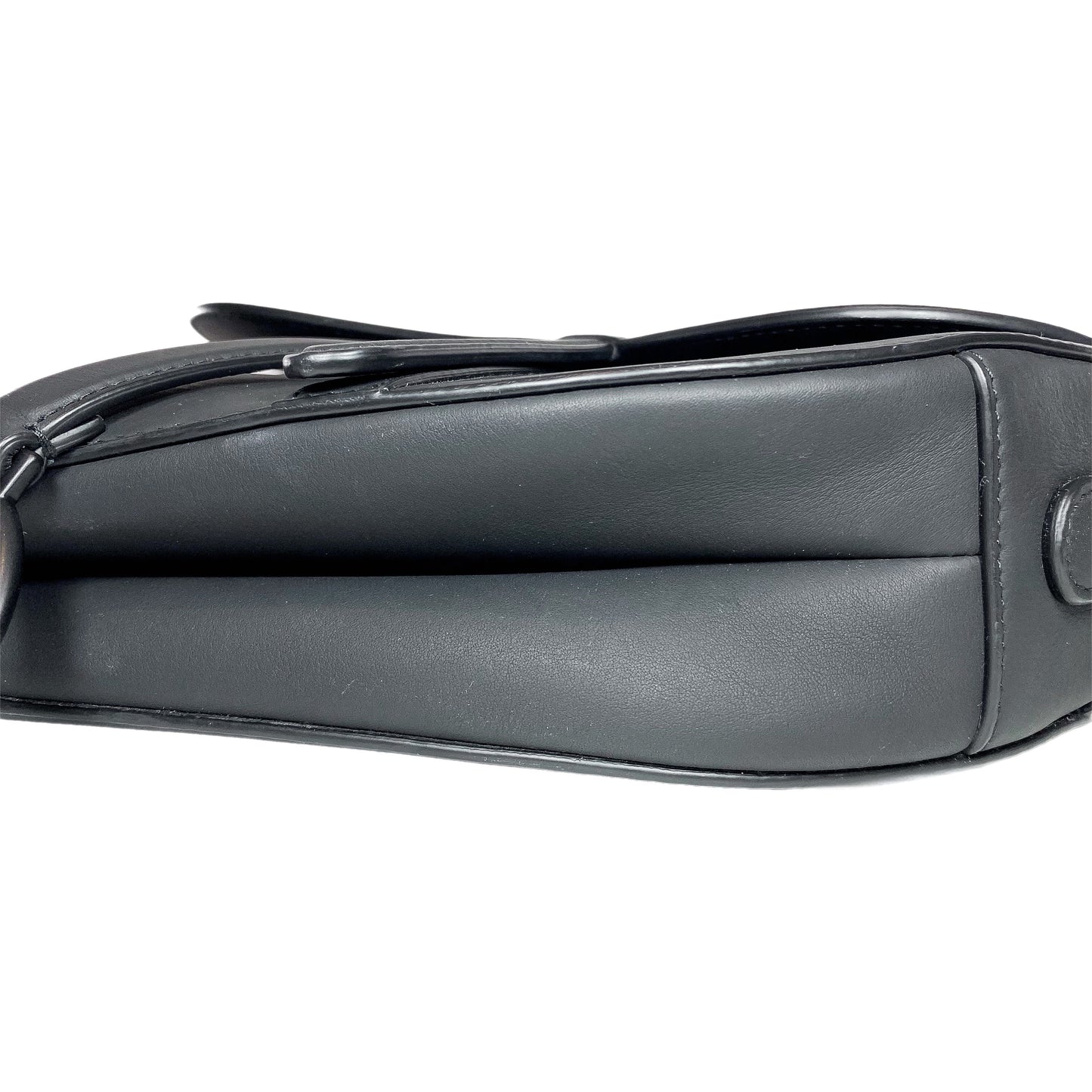 Dior Black Ultramatte Saddle Bag
