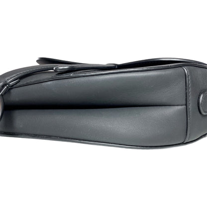 Dior Black Ultramatte Saddle Bag
