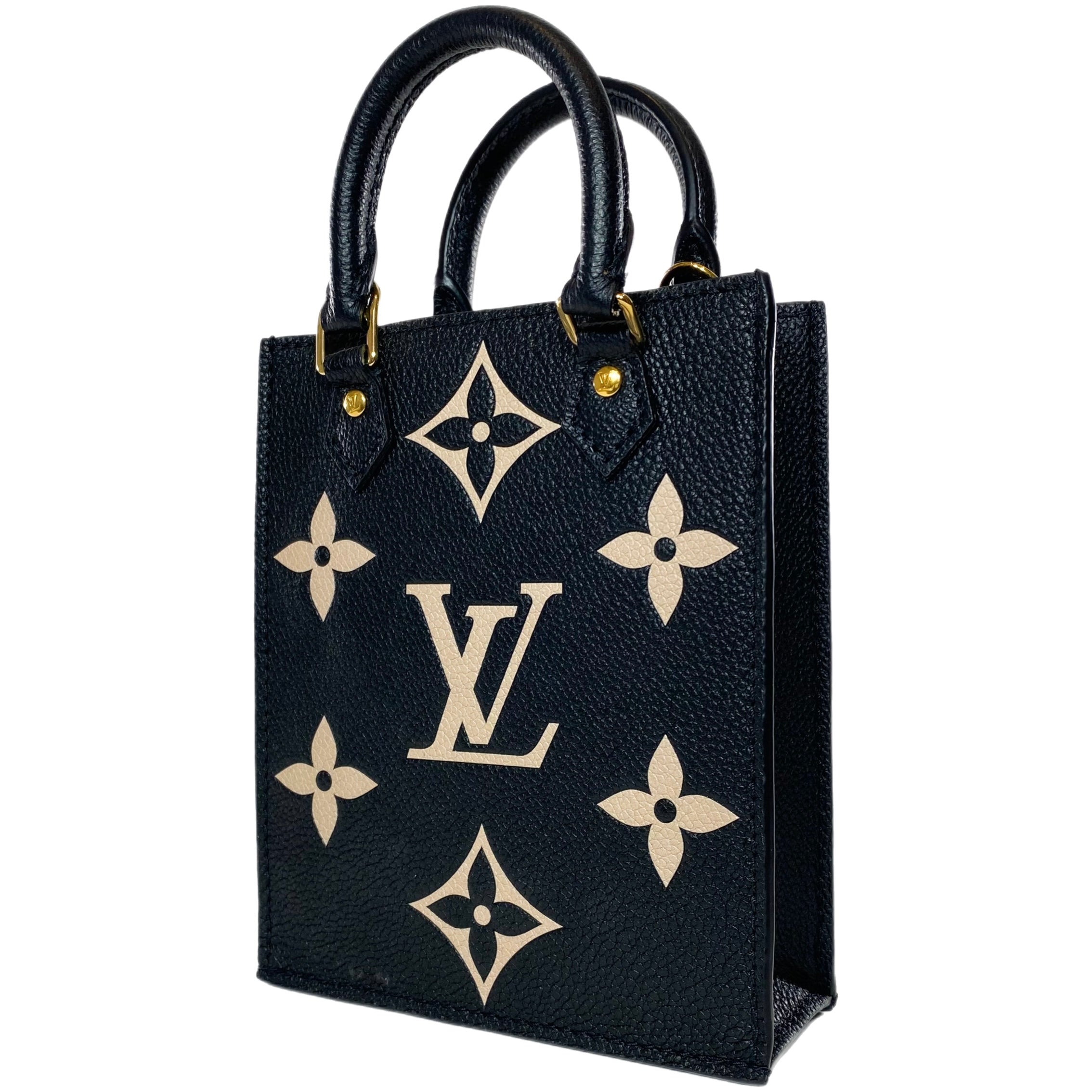 Louis Vuitton Petite Black Sac Plat