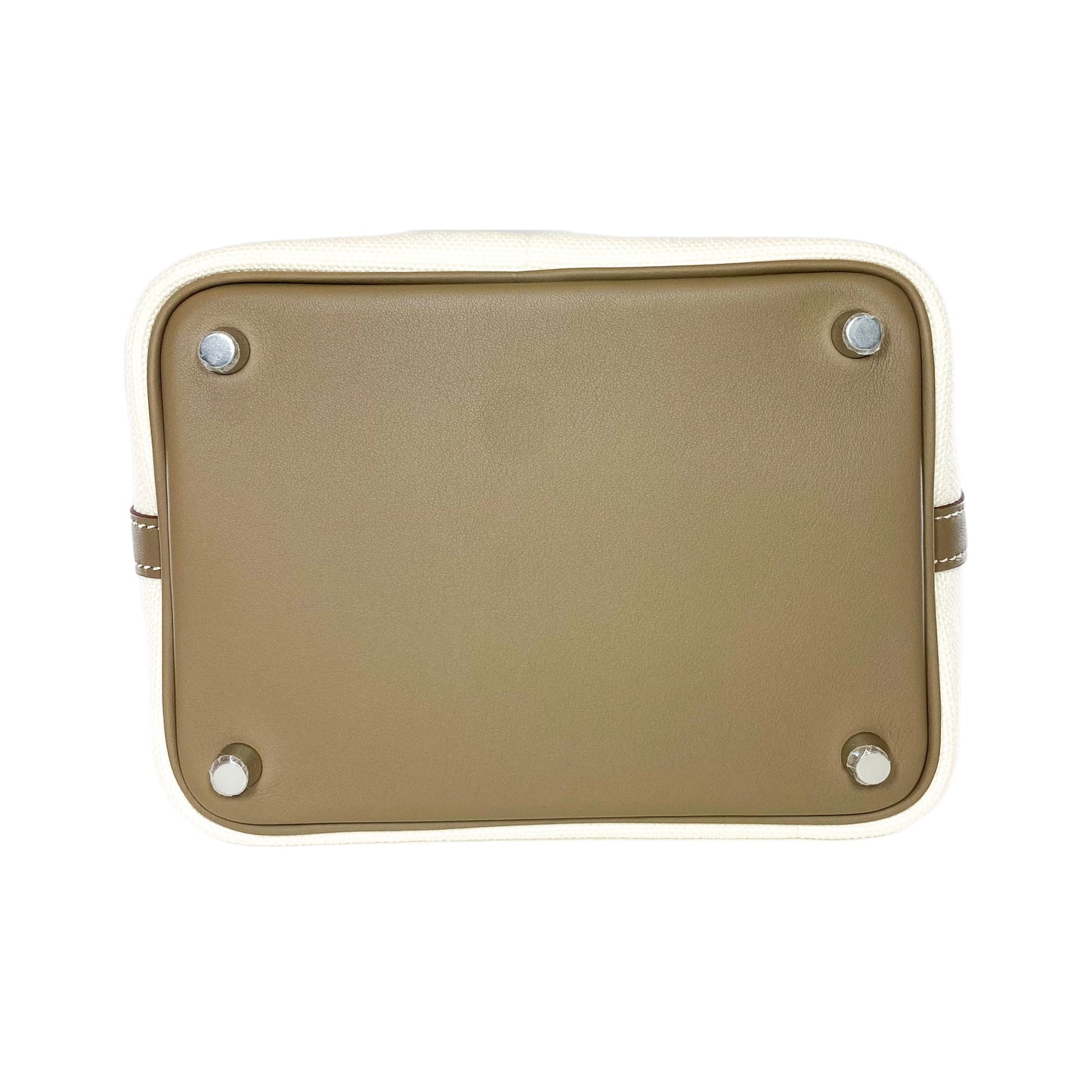 Hermes Picotin 18 Ecru Etoupe Cargo Palladium Hardware