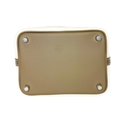 Hermes Picotin 18 Ecru Etoupe Cargo Palladium Hardware