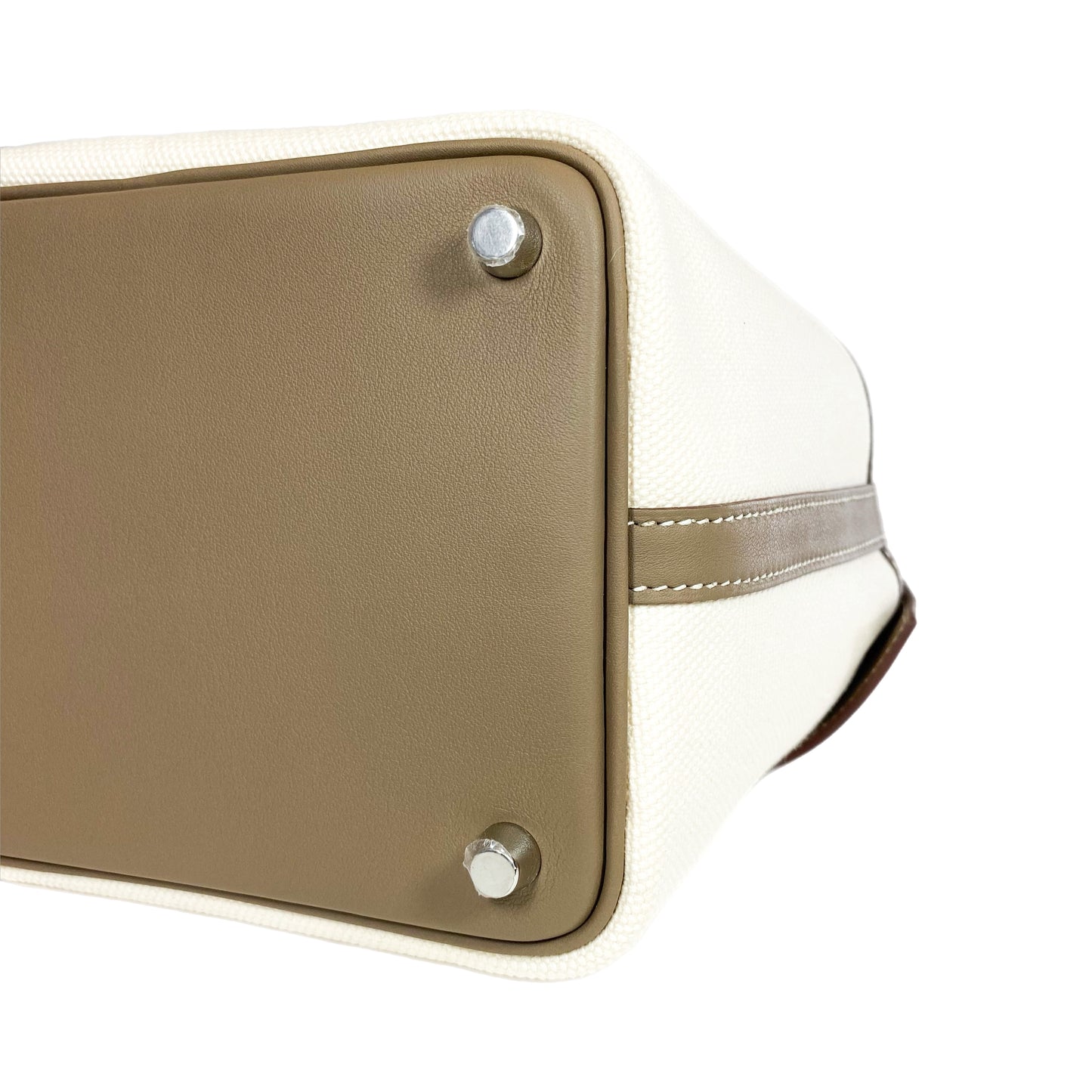 Hermes Picotin 18 Ecru Etoupe Cargo Palladium Hardware