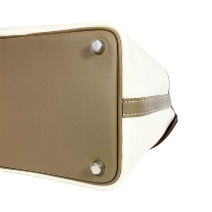 Hermes Picotin 18 Ecru Etoupe Cargo Palladium Hardware