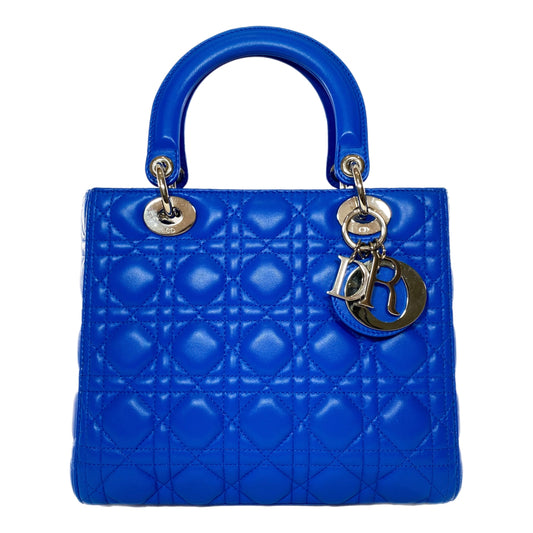 Dior Blue Persan Medium Lady Dior