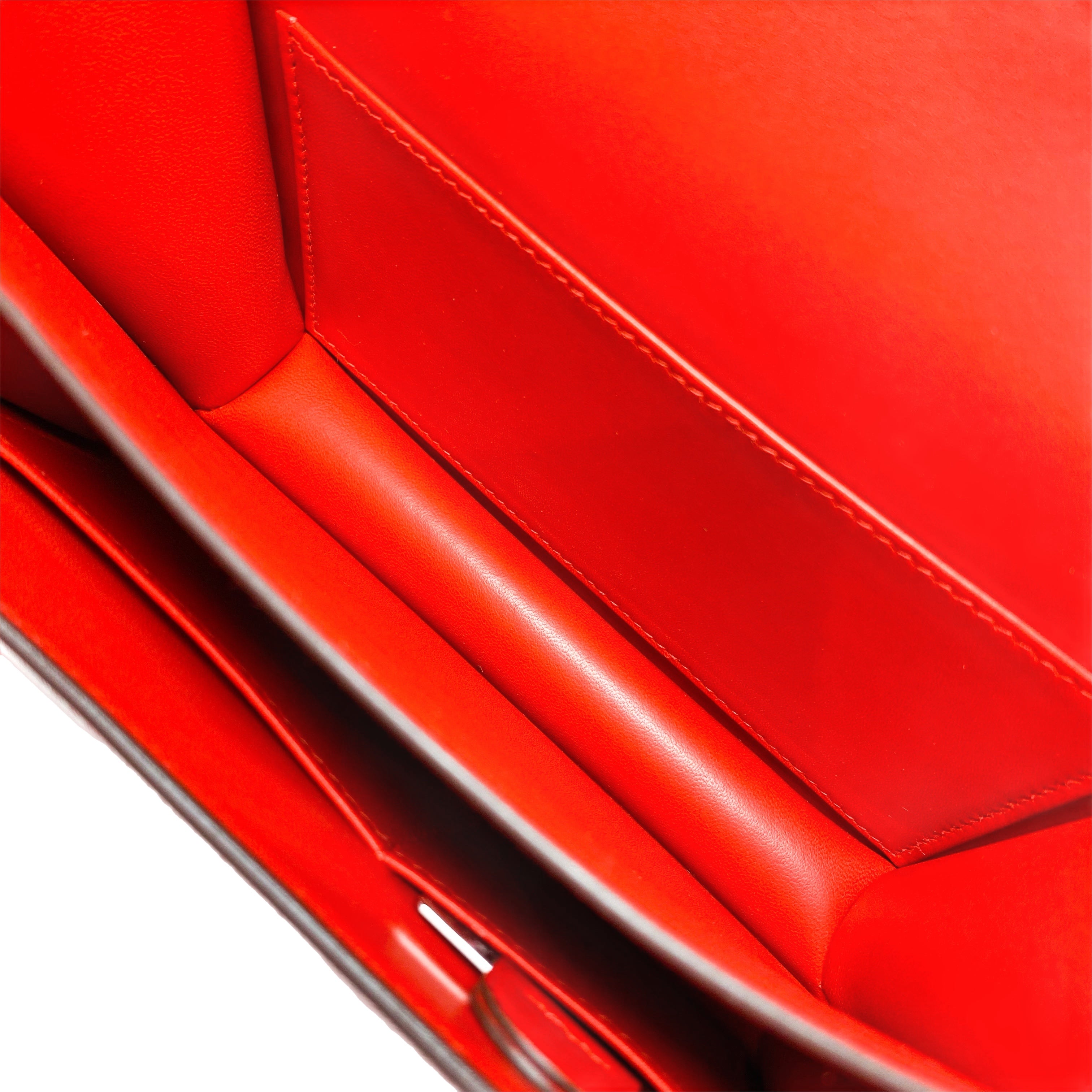 Hermes Constance 18 Rouge de Coeur Chevre Gold Hardware