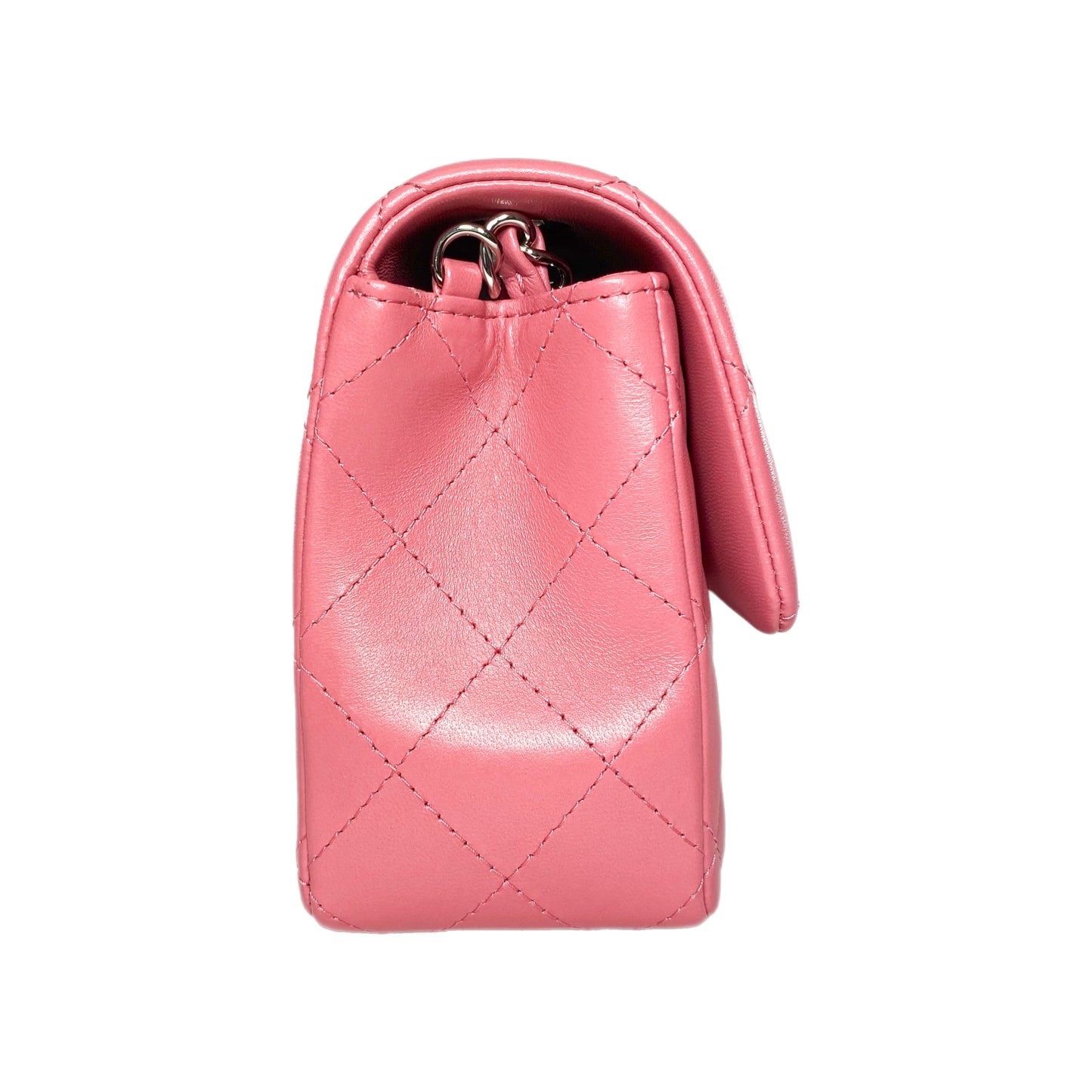 Chanel Pink Lambskin Mini Rectangle