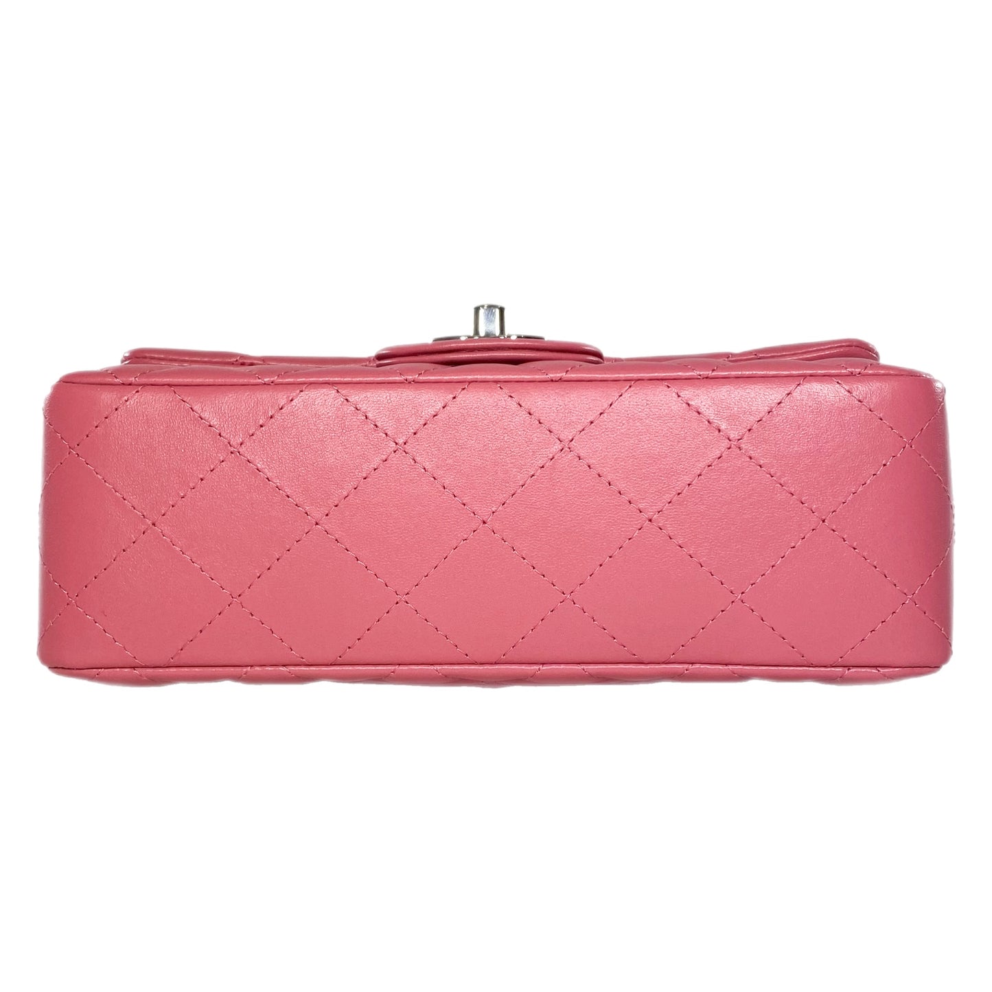 Chanel Pink Lambskin Mini Rectangle