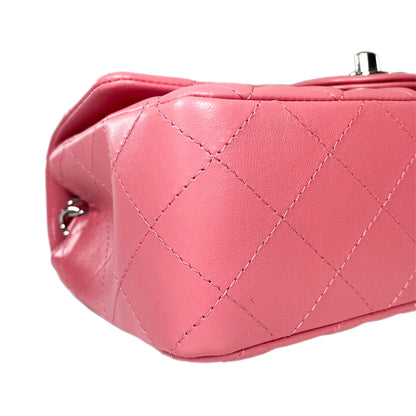 Chanel Pink Lambskin Mini Rectangle