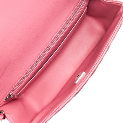 Chanel Pink Lambskin Mini Rectangle
