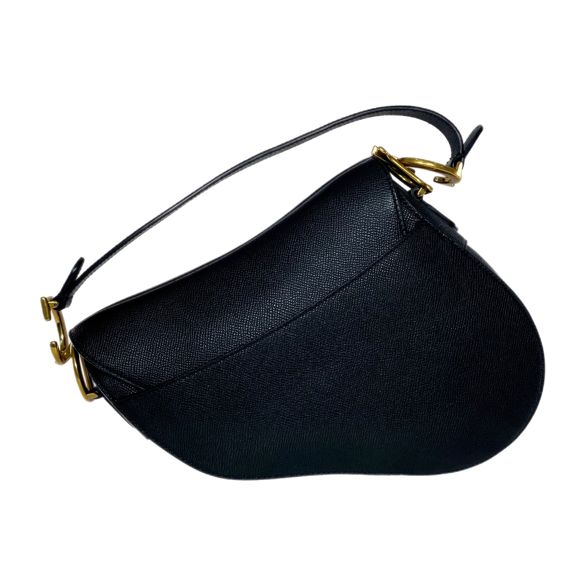 Dior Black Saddle Bag