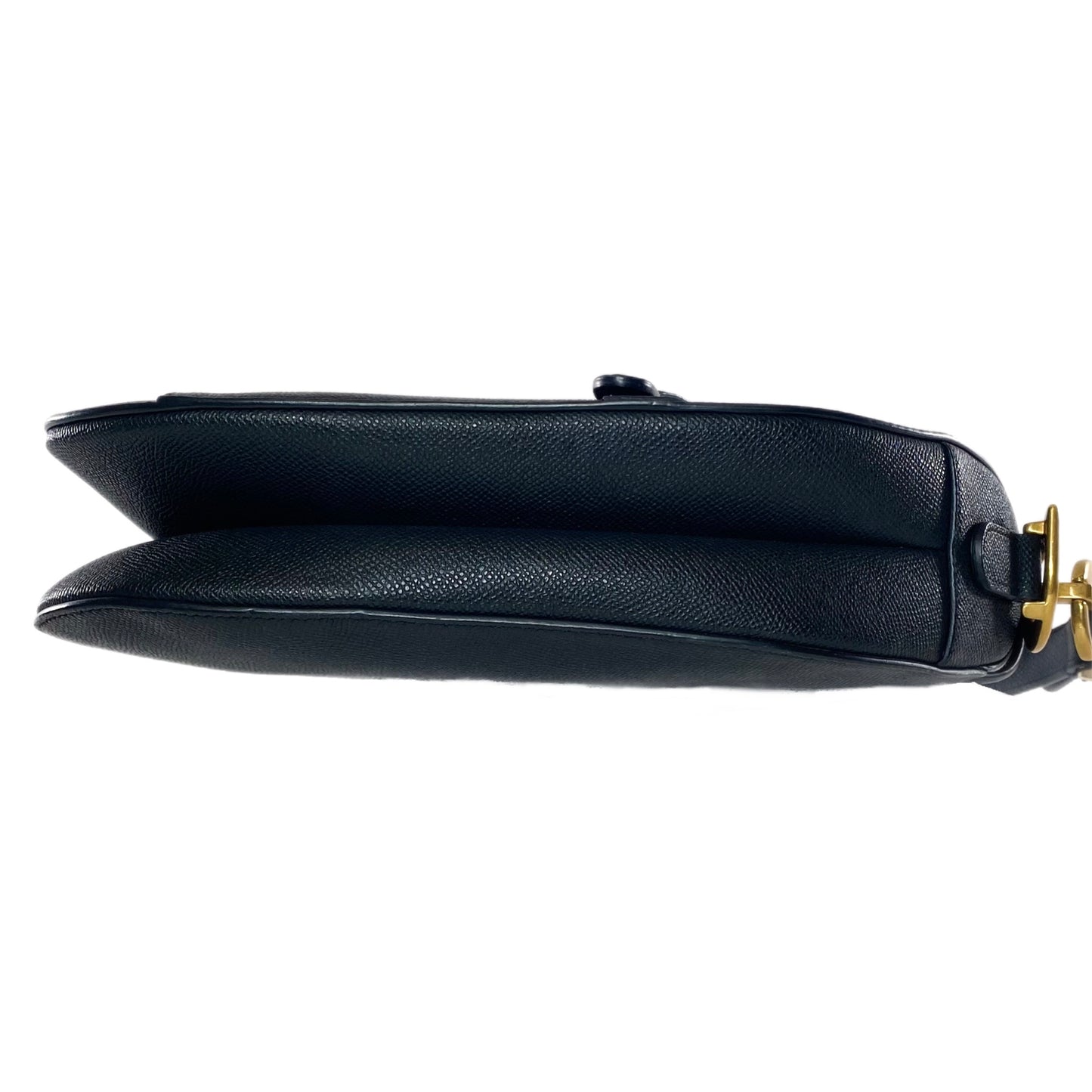 Dior Black Saddle Bag
