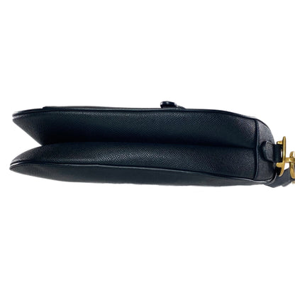 Dior Black Saddle Bag