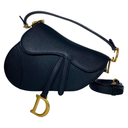 Dior Black Saddle Bag