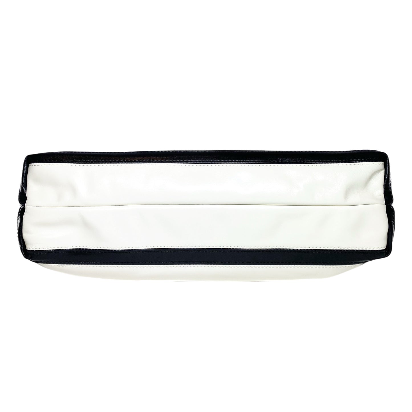 Chanel 22 White Black Striped