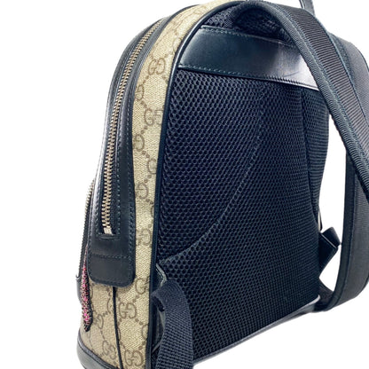 Gucci GG Supreme Monogram Embroidered Backpack