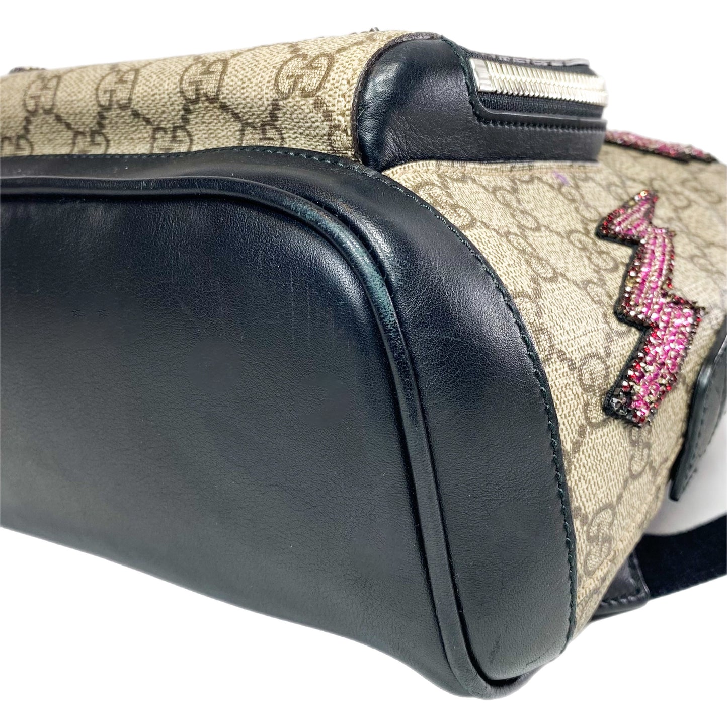 Gucci GG Supreme Monogram Embroidered Backpack