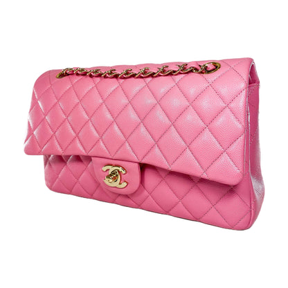 Chanel Pink Medium Double Flap Bag