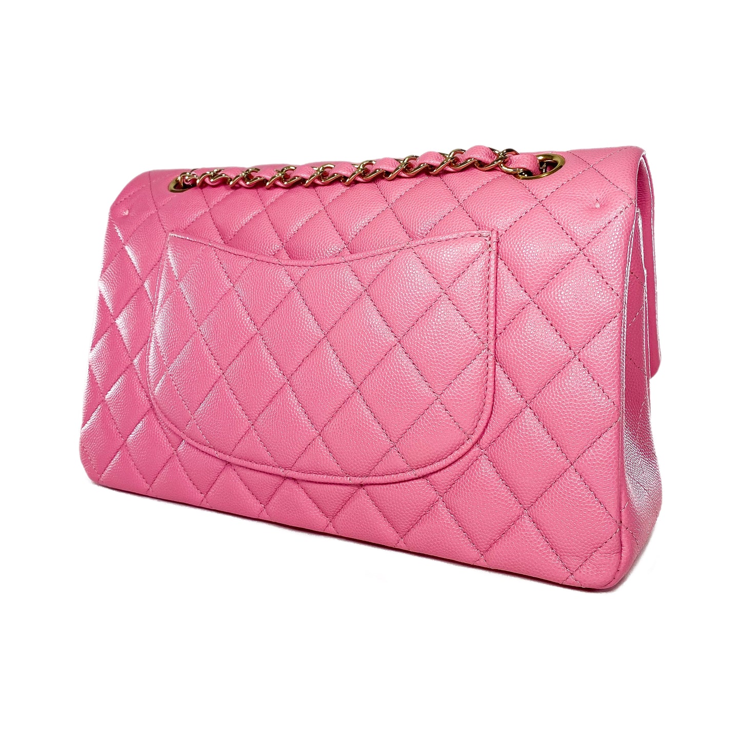 Chanel Pink Medium Double Flap Bag
