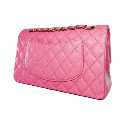 Chanel Pink Medium Double Flap Bag