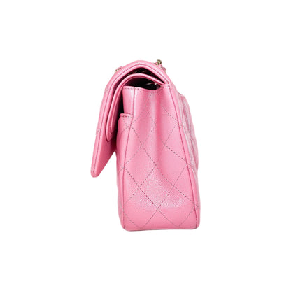 Chanel Pink Medium Double Flap Bag