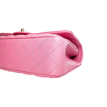 Chanel Pink Medium Double Flap Bag
