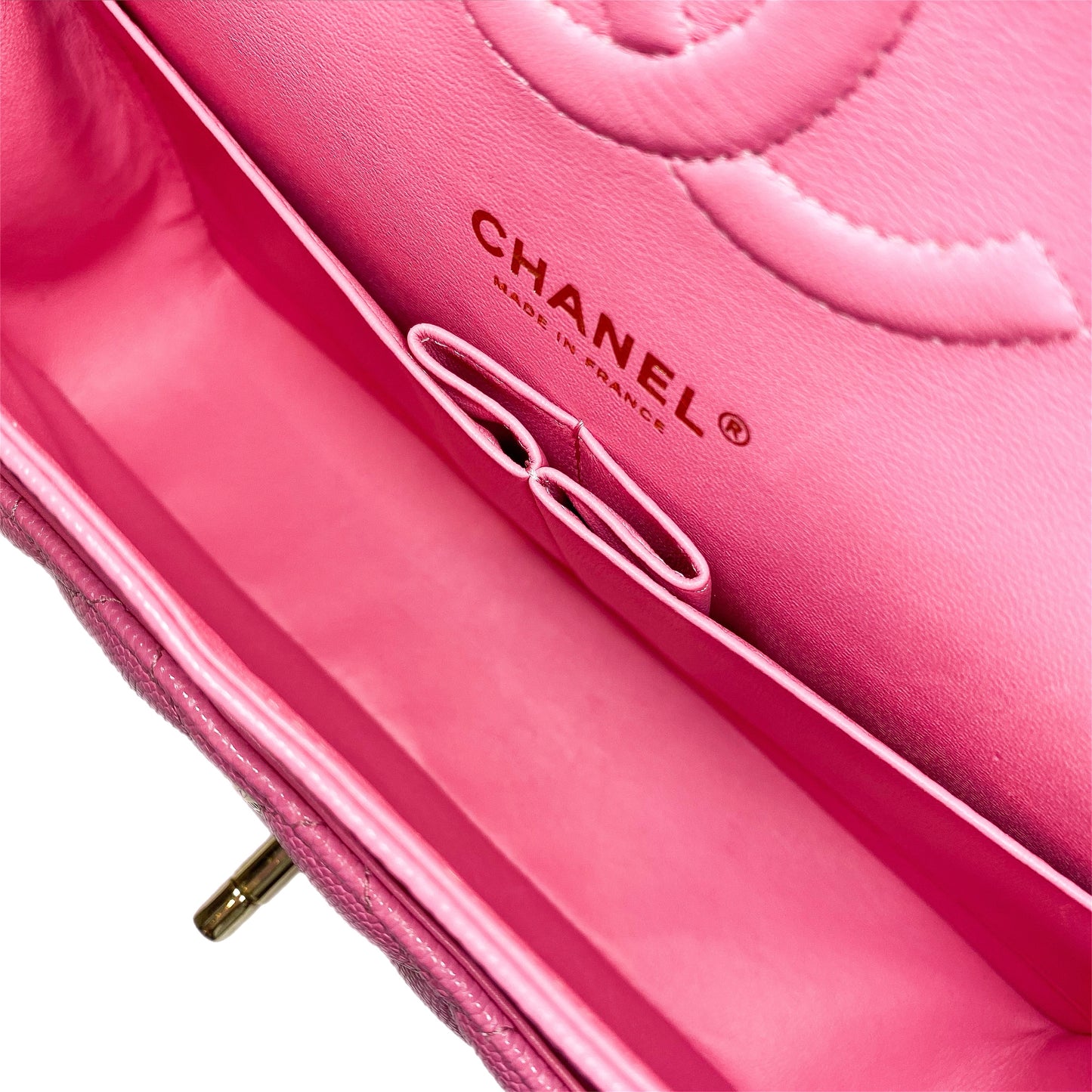 Chanel Pink Medium Double Flap Bag