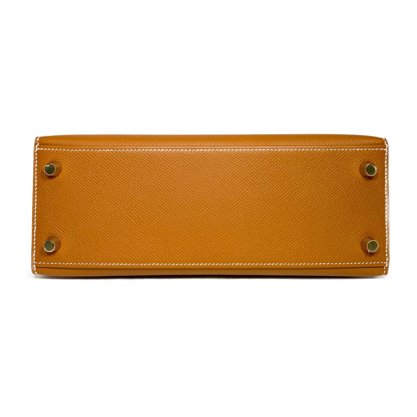 Hermes Kelly 25 Gold Sellier Epsom Gold Hardware