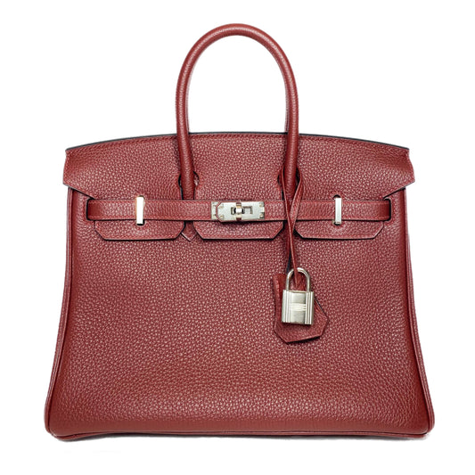 Hermes Birkin 25 Rouge H Togo Palladium Hardware