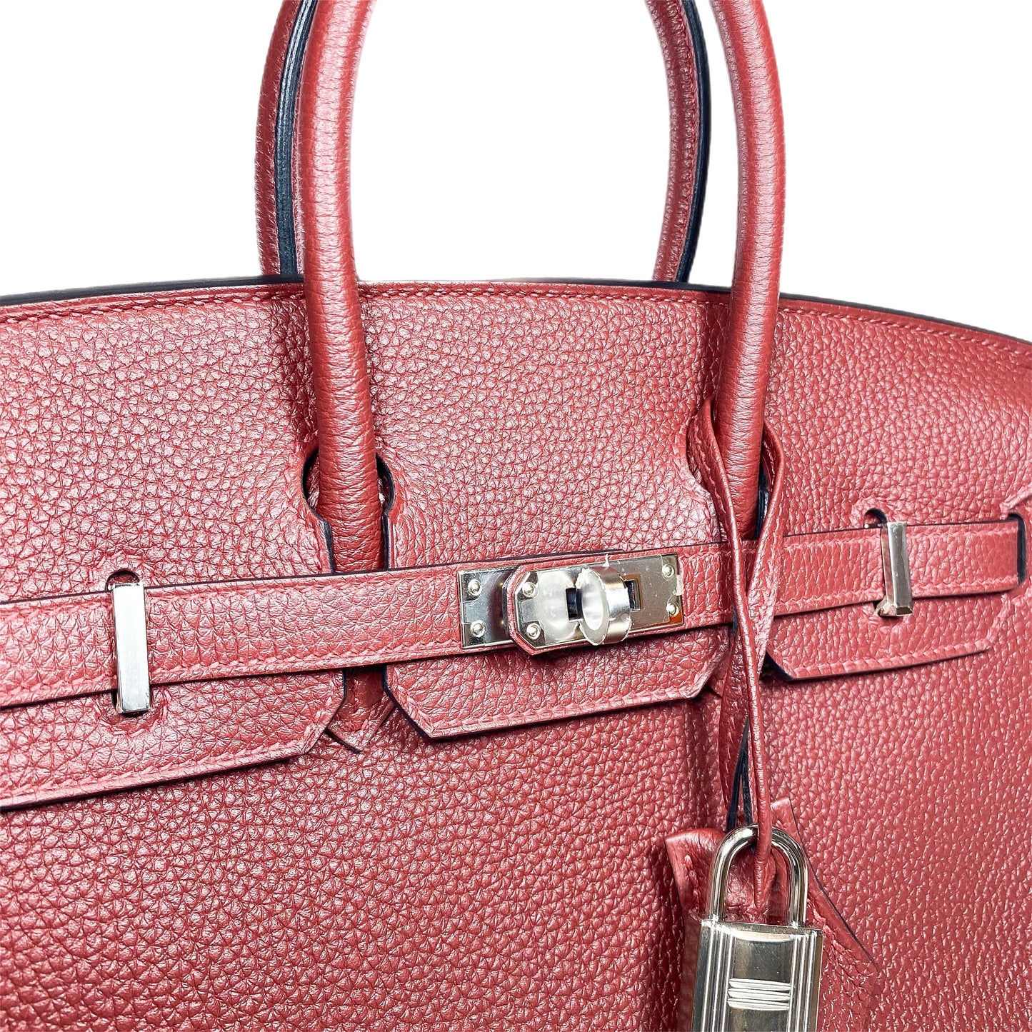 Hermes Birkin 25 Rouge H Togo Palladium Hardware